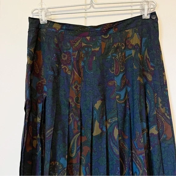 Mister Leonard Vintage Paisley Skirt and Top Set. Size 12. - Picture 7 of 12